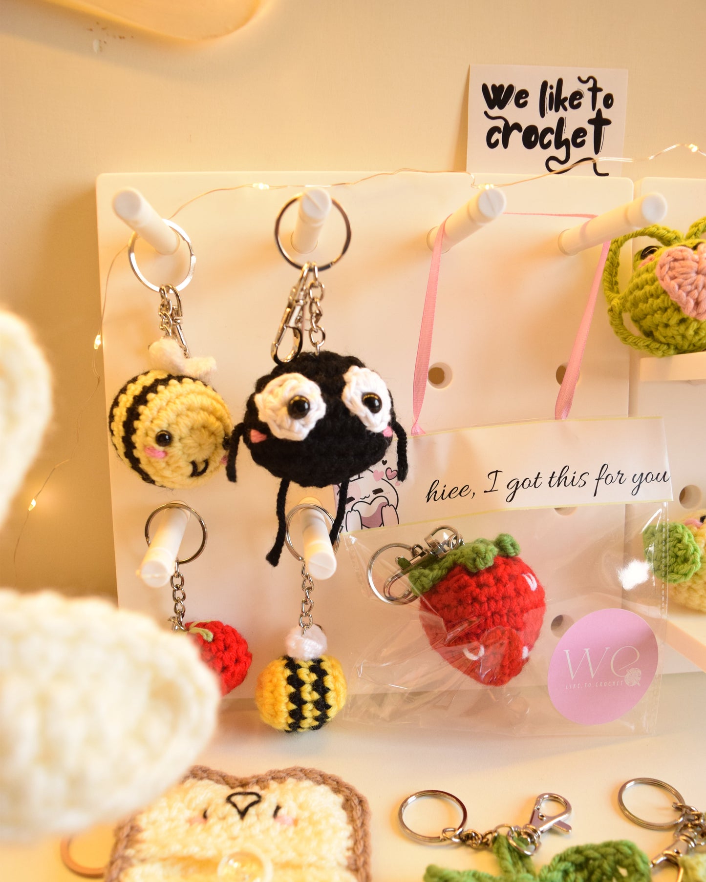 Soot sprite keychain + charm