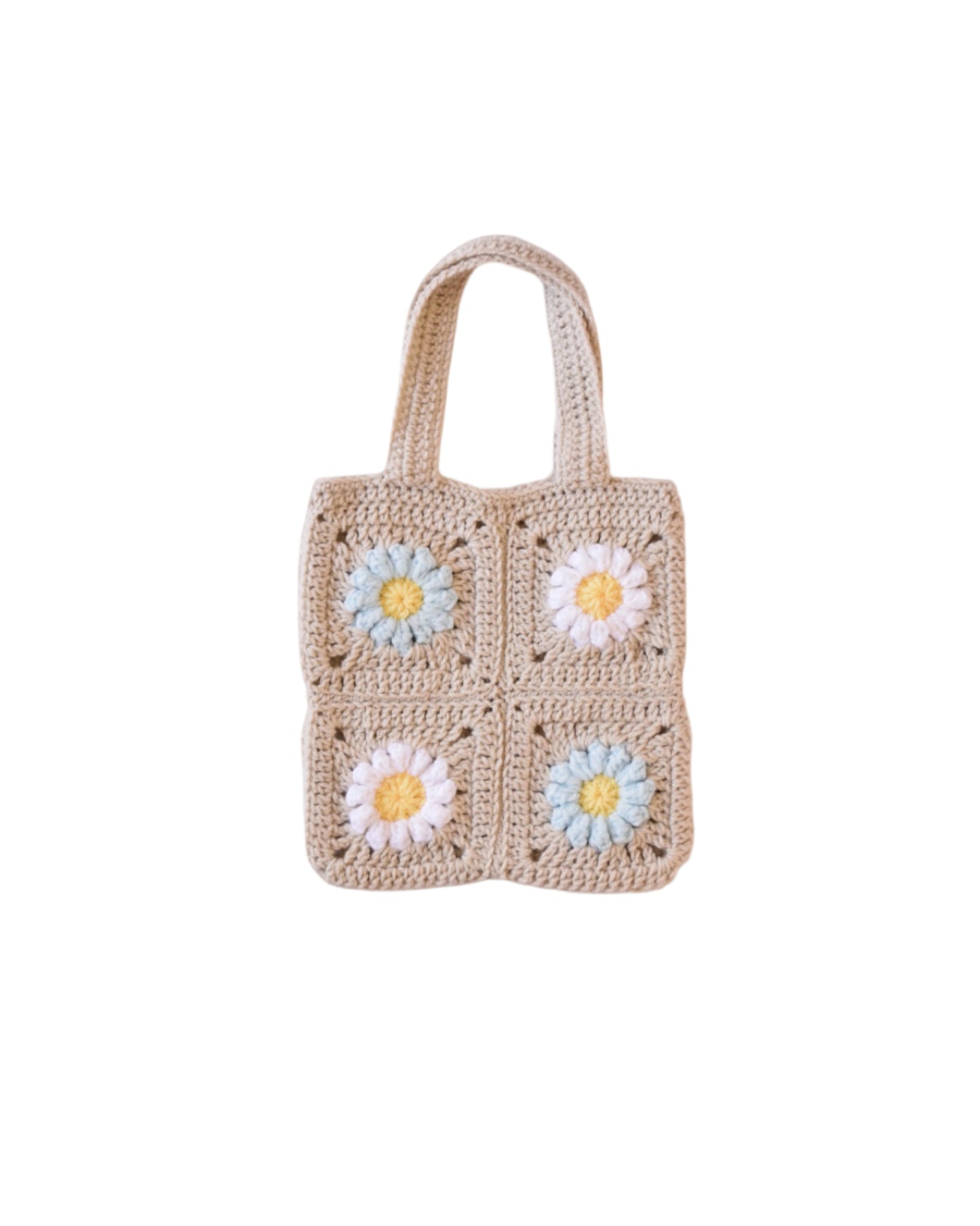 Square daisy bag