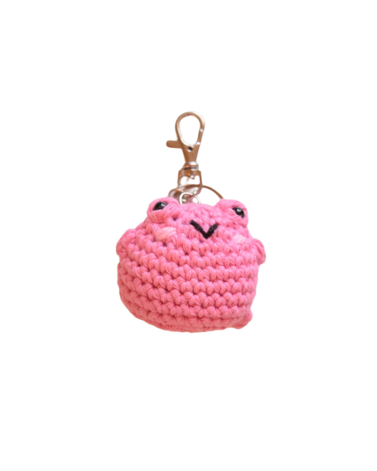 frog keychain + charm
