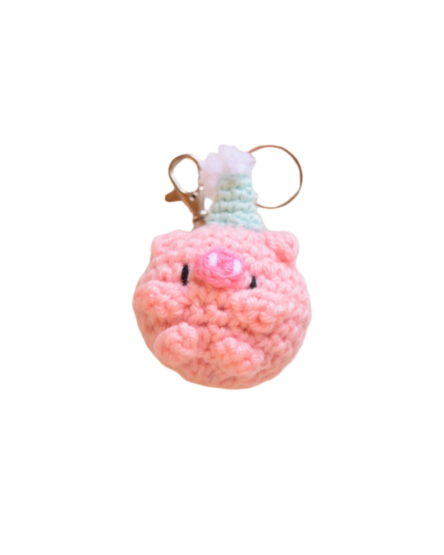 piggy keychain + charm