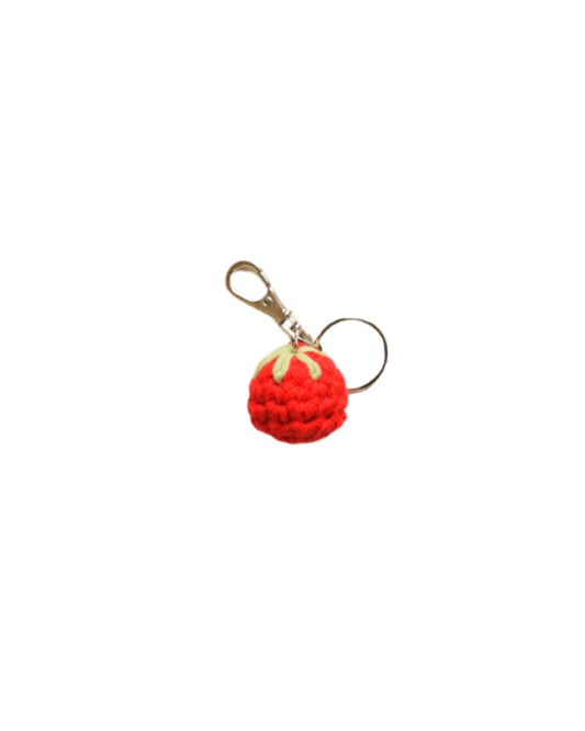 Cherry tomato charm + keychain