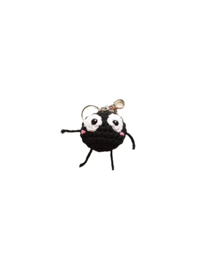 Soot sprite keychain + charm