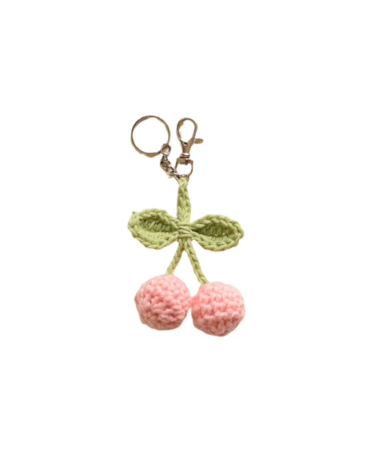 Cherry charm + keychain