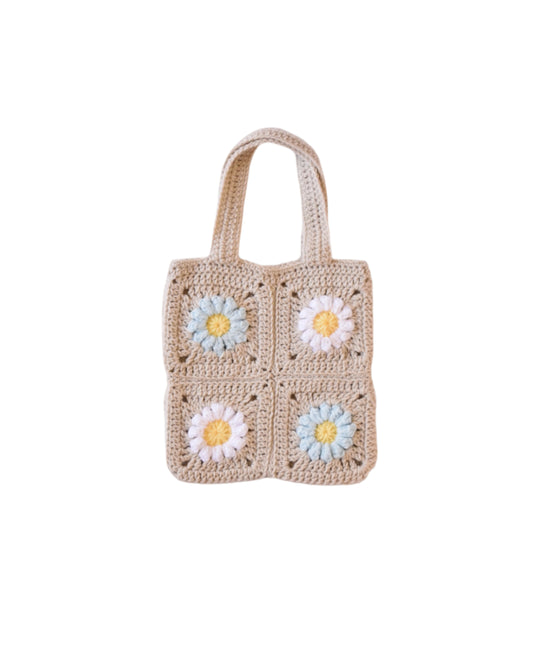 Square daisy bag