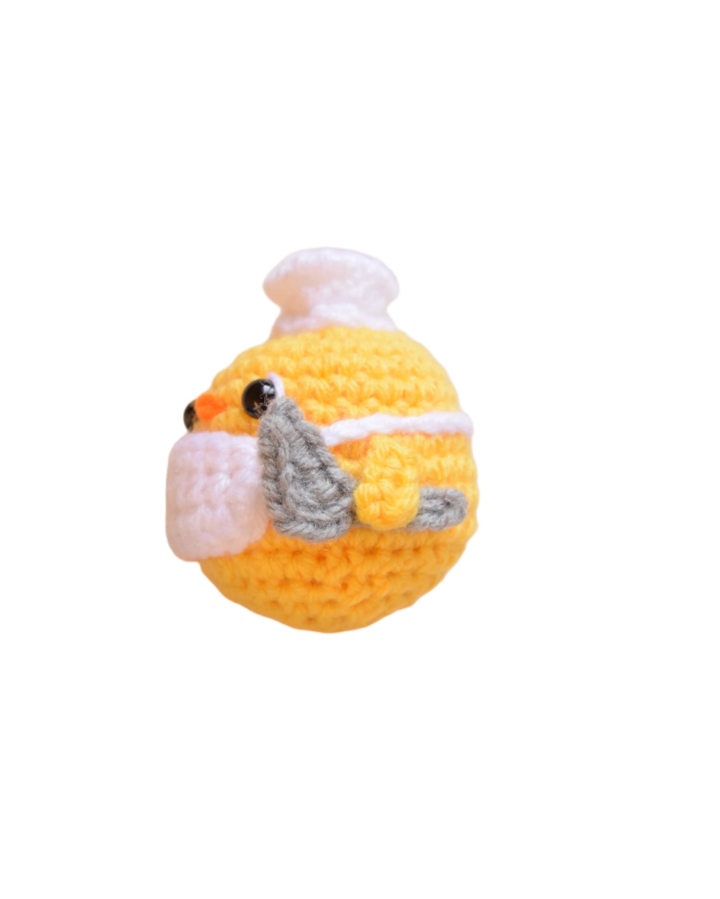 Chef keychain + charm
