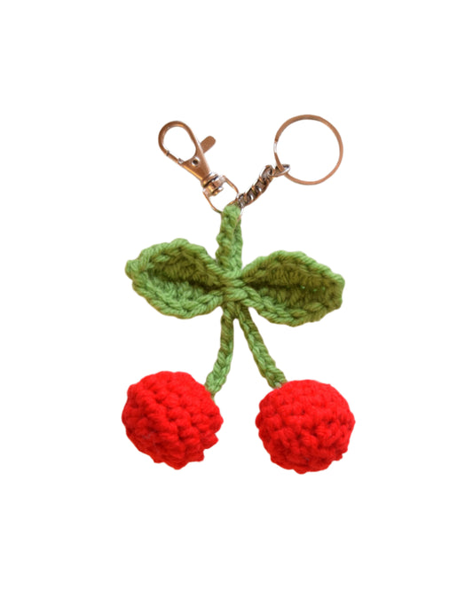 Cherry keychain + charm